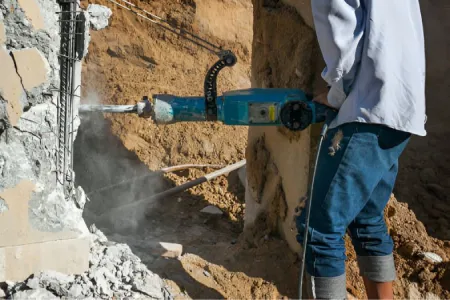 Driling Drilling for demolition works